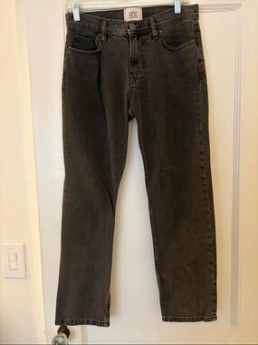 BDG Charcoal Straight-Leg Jeans